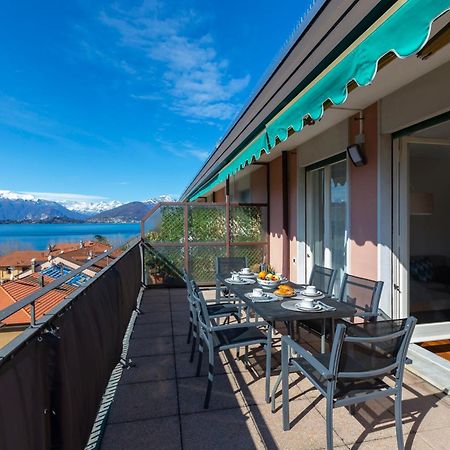 Appartamento Il Golfo Lake View - Happy Rentals Laveno Bagian luar foto